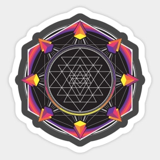 Sri Yantra Sticker